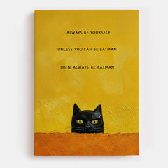 Always Be Batman Canvas