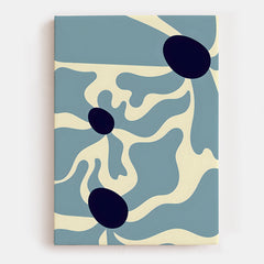 Stillness Inside Waves Canvas