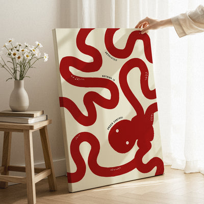 Nothing Is Under Control Canvas