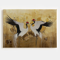 Golden Balance Canvas