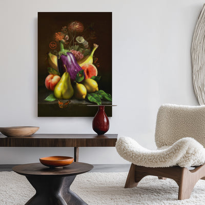 Naughty Fruits Canvas