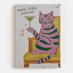 More Fizz Darling Canvas