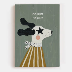My Room My Rules Canvas