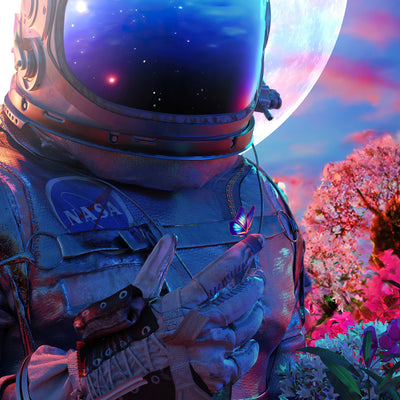 In The Garden Canvas