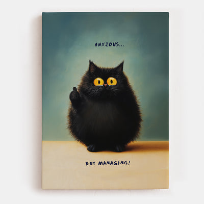 Anxious But Managing Canvas