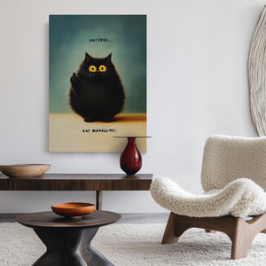 Anxious But Managing Canvas