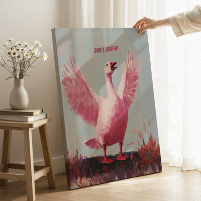 Don´t. Give Up Canvas