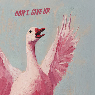 Don´t. Give Up Canvas