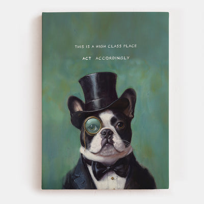 High Class Place Canvas