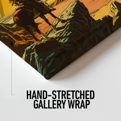 Cosmic Cowboy Canvas