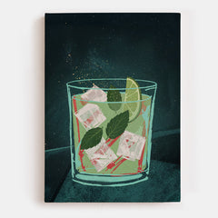 The Quiet Cocktail Canvas