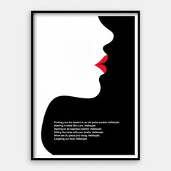 Ruj Hallelujah — Art Print Vertical #01