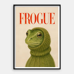 Grenouille — Tirage d'art vertical #01