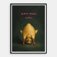 Quasi normale: stampa artistica verticale n. 01