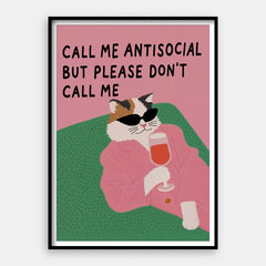 Antisocial — Tirage d’art vertical #01