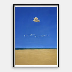 Zburați deasupra lui — Art Print Vertical #01