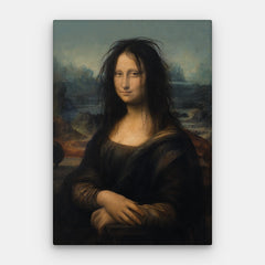 Pondělí Lisa Canvas — Vertikální plátno #01