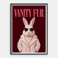 Vanity Fur — Kunsttryk Lodret #01