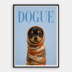 Jamnik Dogue — druk artystyczny w pionie #01