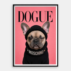 Dogue Bulldog francese — Stampa artistica verticale #01