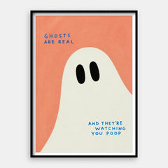 Fantomele sunt reale — Art Print Vertical #01