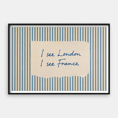 Văd Londra — Art Print Horizontal #01