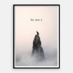 S'élever au-dessus — Tirage d'art vertical #01