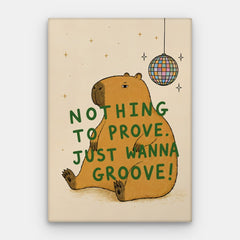 Lienzo Just Wanna Groove - Lienzo vertical n.º 01