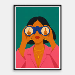 Umore del lunedì — Stampa artistica verticale #01