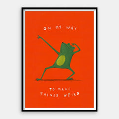 Pe drumul meu din nou — Art Print Vertical #01