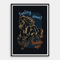 Saddle Up — Art Print Vertical #01