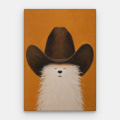 Hyvä Cowboy Canvas — Canvas Vertical #01