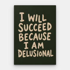 Fordi delusional Canvas — Canvas Vertical #01
