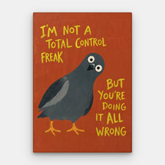 Control Freak Canvas — Vertikální plátno #01
