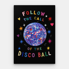 Plátno Disco Ball — Vertikální plátno #01