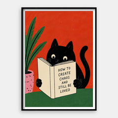 Come creare il caos — Stampa artistica verticale #01