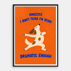 Destul de dramatic — Art Print Vertical #01