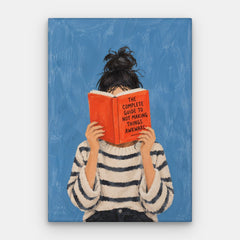 Anti-akavet guidelærred — Canvas Lodret #01