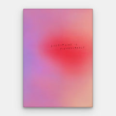 Tudo é tela figurada - Canvas Vertical #01