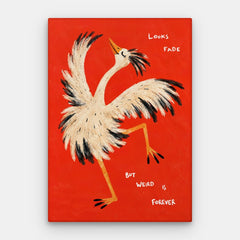 Weird Is Forever Canvas — Canvas Verticaal #01