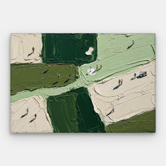 Walking the Course Canvas