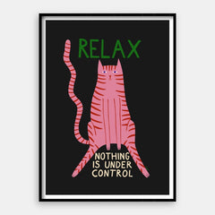 Nimic nu este sub control — Art Print Vertical #01